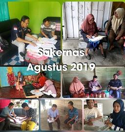 Pencacahan Survei Angkatan Kerja Nasional (Sakernas) Agustus 2019