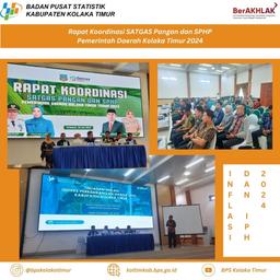 Meeting of the Food Task Force and SPHP of the Kolaka Timur Regency Government in 2024