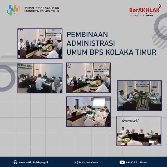 Pembinaan Administrasi Umum BPS Kabupaten Kolaka Timur