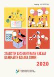 Statistik Kesejahteraan Rakyat Kabupaten Kolaka Timur 2020